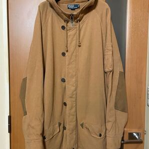 希少 90s『POLO Ralph Lauren』スウェットN3-B型フライトジャケット ポロラルフローレン アメリカ軍 VINTAGE ヴィンテージ ミリタリー