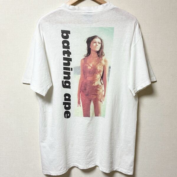 超希少 90s A BATHING APE ア ベイシング エイプ Tシャツ 初期モデル FUTURA 2000 猿の惑星 ノヴァ ホワイト 白 シングルステッチ USA製
