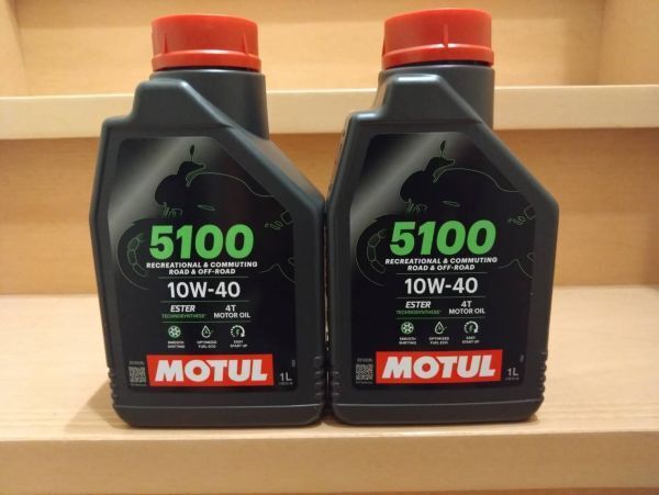 MOTUL モチュール 5100 4T 10W-40 1L 2缶 2本 正規品