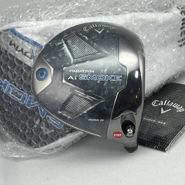 【新品・未使用!9.0度!】キャロウェイ パラダイム Ai スモーク MAX-D 9.0 ドライバー ヘッド Callaway PARADYM Ai SMOKE MAX-D (管理#4A)