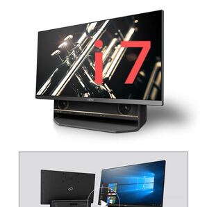 最強パイオニア迫力サウンド+27型狭額縁FHD液晶搭載/富士通 FH90/B3 オーシャンブラック i7-7700HQ /32GB /SSD1.5TB/ BDマルチ/2021Office