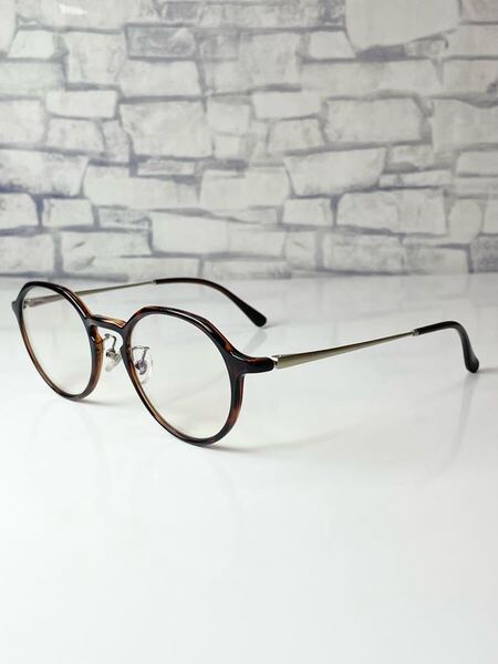 JINS&SUN NEW STANDARD Multi Occasion LRF-22S-010 ジンズ ボストン型 ブラウンデミ SCREENCUT 調光サングラス 良品
