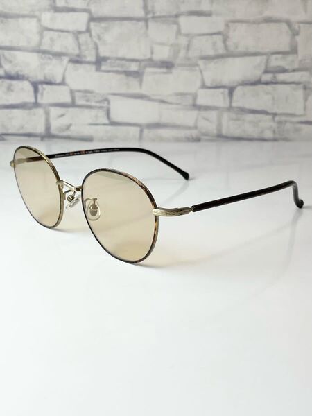 Zoff TREND SUNGLASSES ZF232G04-49E1 ゾフ ボストン型 ブラウンデミ サングラス 良品