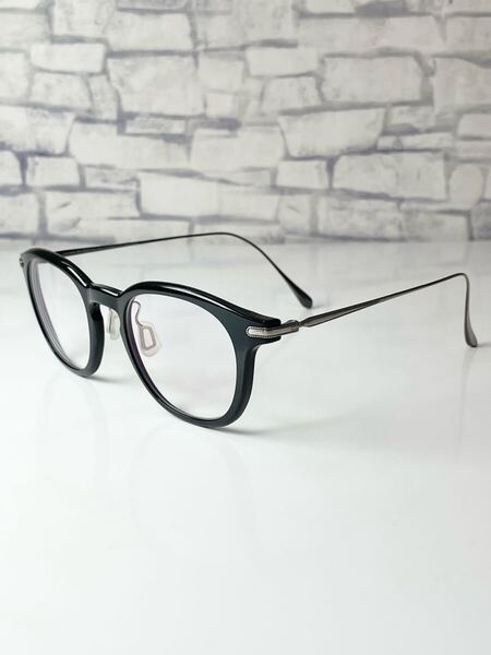 Zoff FASHION ZJ221059-14E1 ゾフ ウェリントン型 ブラック 眼鏡 良品