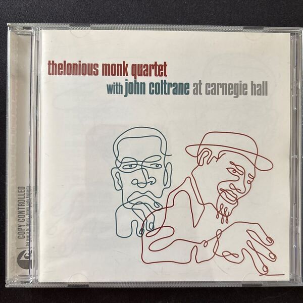Thelonious Monk Quartet with John Coltrane at Carnegie Hall / セロニアス・モンク / ジョン・コルトレーン