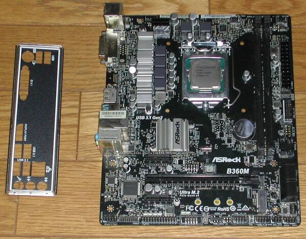 CPU付き Asrock B360M LGA1151