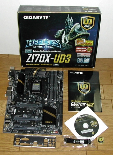 難あり GIGABYTE GA-Z170X-UD3 LGA1151