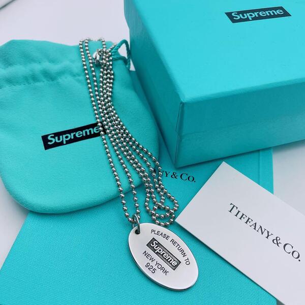 Tiffany & Co. Supreme ネックレス オーバル リターントゥ