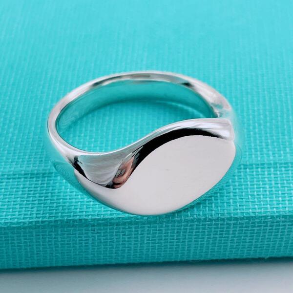Tiffany & Co. リング シグネット 印台 9号 シルバー925