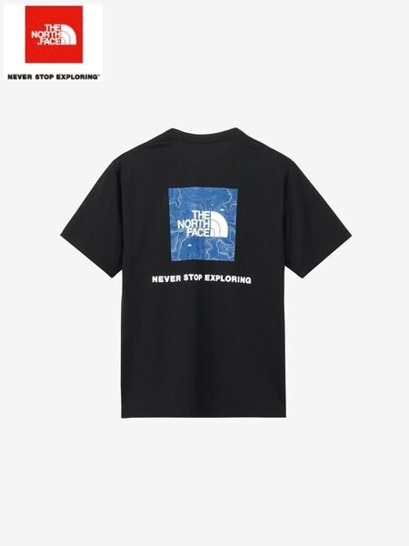THE NORTH FACE S/S Back Square Traverse Logo Tee ザノースフェイス バック スクエア トラバース ロゴ Tシャツ ブラック NT32543-K/XXL