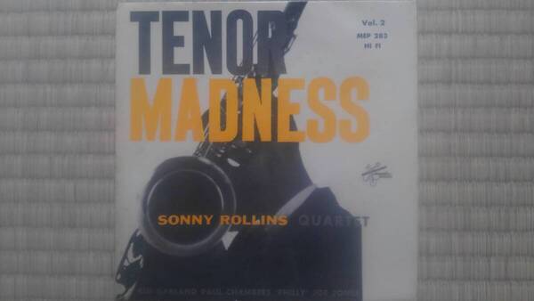 ■ソニー・ロリンズ Sonny Rollins 直筆サイン入りEP レコード Tenor Madness Signed Vinyl Record■