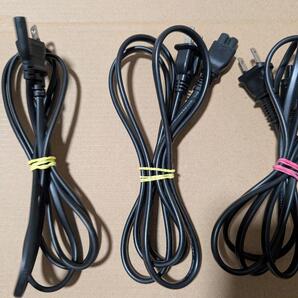 【3本】PS4 長い AC電源ケーブル メガネケーブル 160cm前後