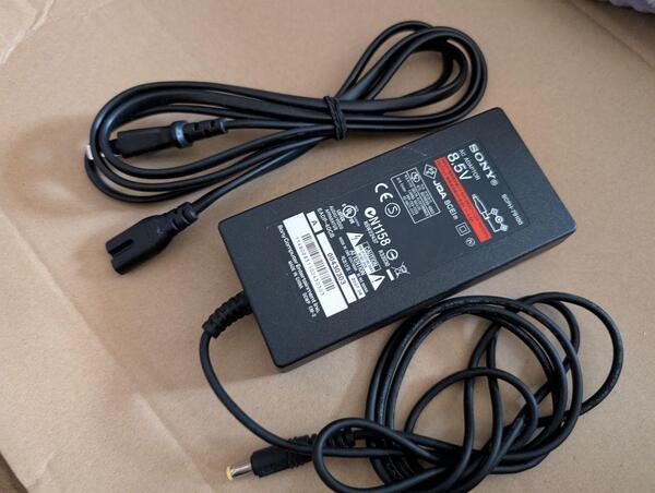 ソニー SCPH-79100 純正品 PS2 薄型 アダプター 電源ケーブル