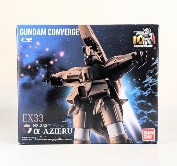【新品未開封】FW GUNDAM CONVERGE EX33 α アジール 機動戦士ガンダム 逆襲のシャア バンダイ ガンダムコンバージ