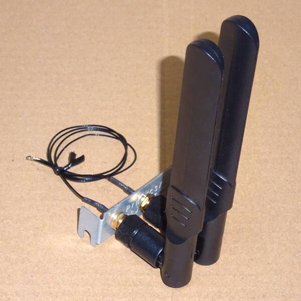 NGFF M.2 ネットワーク 8dBi WiFi BT アンテナ RP-SMA MHF4 延長ケーブル