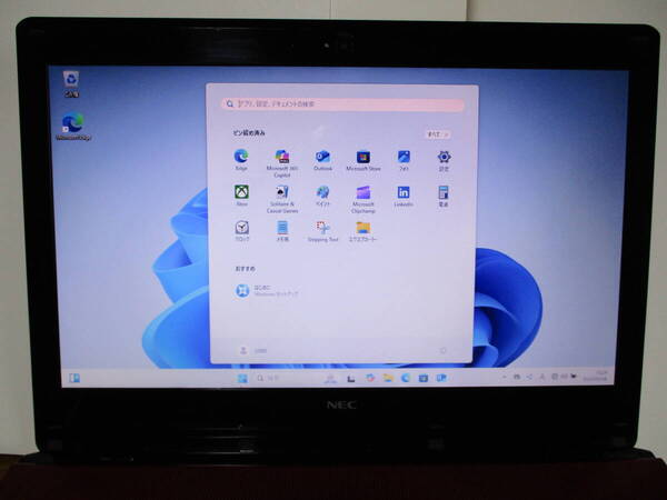 NEC PC-NS700AAR Core i7-5500U (2コア/4スレッド) 15.6型 SSD512GB Win11 Pro Office2024