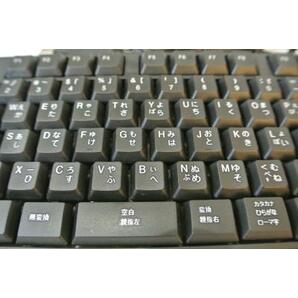 ★新品 親指シフト表記付きUSBライトタッチキーボード(黒)親指シフトを始めよう!!★