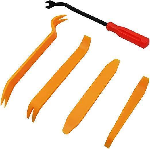 内張りはがし 折りたたみ パネルはがし クランプツール 脱着工具