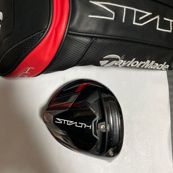 送料無料 日本仕様 ステルス プラス ドライバー 10.5 度 TaylorMade ヘッド単品 ヘッドカバー付 Qi35 Qi10シリーズ 前モデル