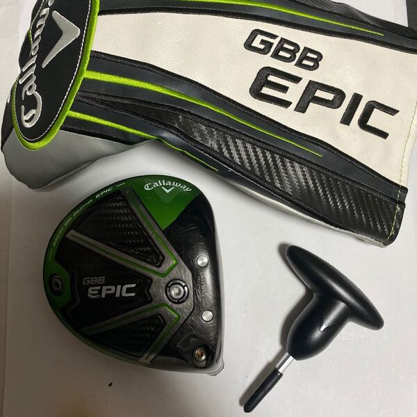 送料無料 GBB EPIC エピック サブゼロドライバー 9.0 9度 ヘッド単品 HC レンチ付 エリート Aiスモーク パラダイム 等スリーブ互換