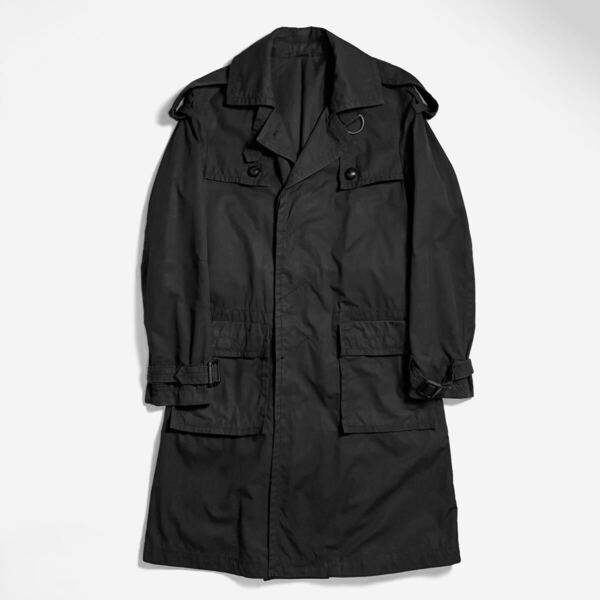 NUMBER (N)INE ナンバーナイン トレンチコート PORTLAND期 08AW archive アーカイブ COTTON SILK ロック モード