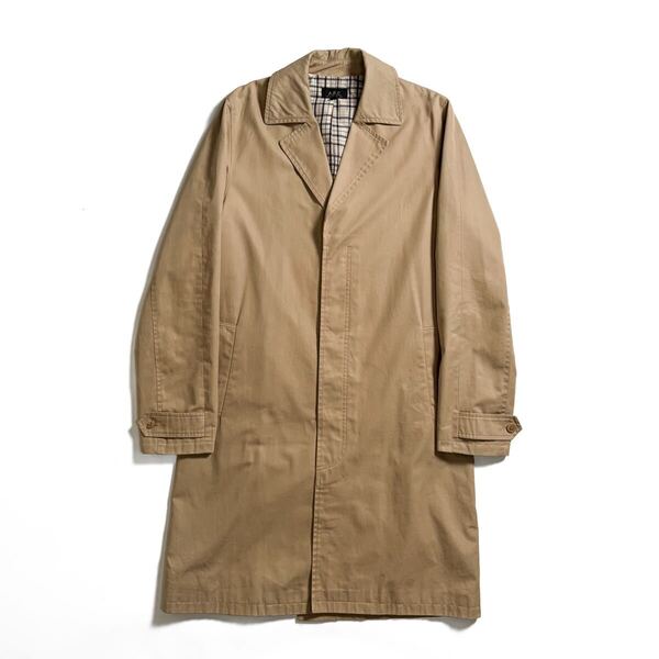2006SS A.P.C. アーペーセー コットン ステンカラー コート EAST BY WEST イースト バイ ウエスト 00s
