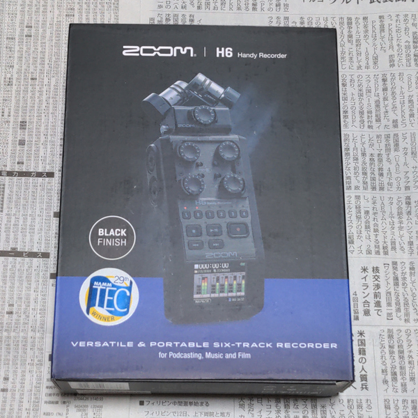 ZOOM H6 (ハンディレコーダ)