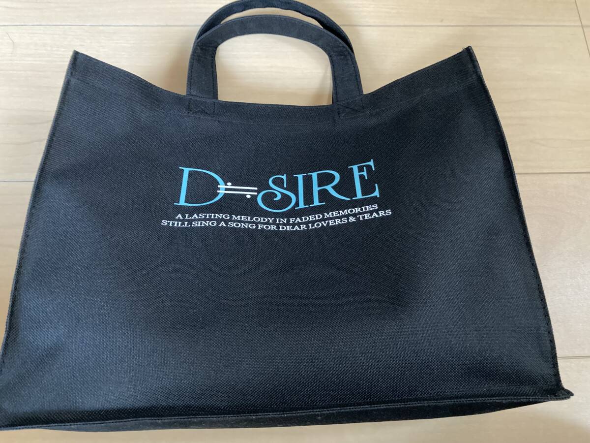 D≒SIRE/30周年記念セット/デザイア/CD/Tシャツ/バッグ