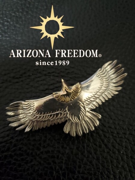 【アリゾナフリーダム】ARIZONAFREEDOM 頭金中イーグル ネックレス ペンダントトップ