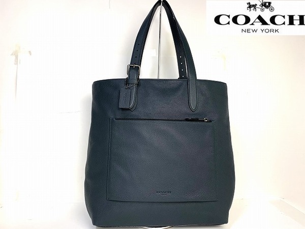 極美品★送料無料★ コーチ メンズ COACH メトロポリタン ソフト レザー ビジネストート トートバッグ 肩掛け可能 希少カラー