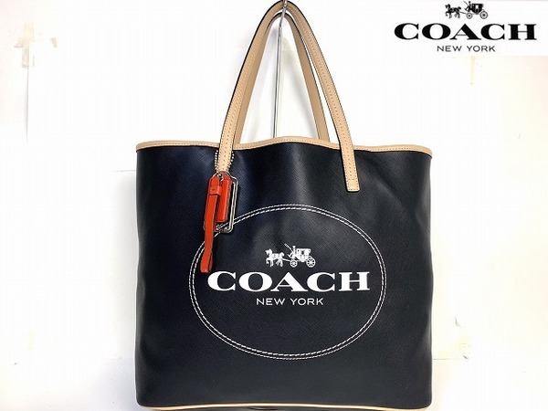 美品★送料無料★ コーチ COACH パーカー メトロ レザー ラージ トートバッグ 肩掛け可能 ビジネストート