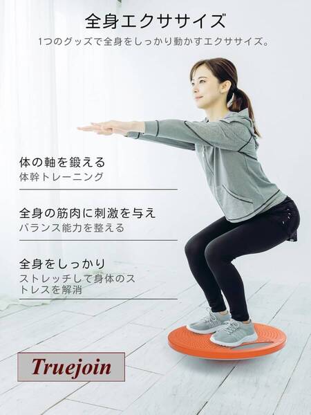 バランスボード体幹トレーニング 大人用 バランス ボード どこでも体感トレーニング どんな床でもすべらず安心 かんたん持ち運び