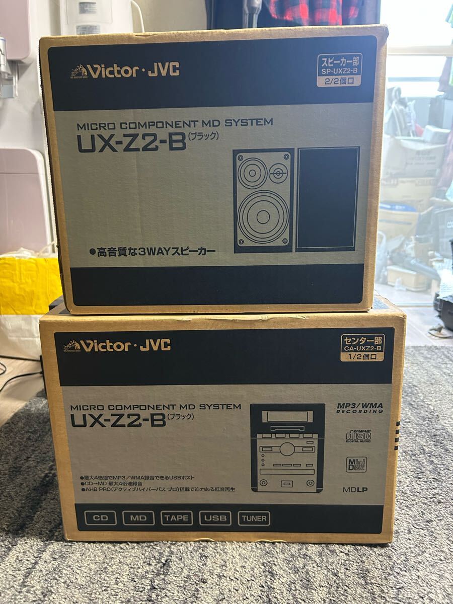 Victor・JVC システムコンポ CA-UXZ2-B ビクター マイクロコンポーネントMDシステムUX-Z2製品情報 | JVC