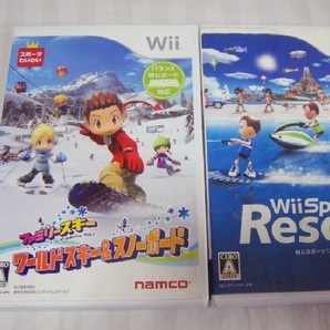 送料無料!●ファミリースキー ワールドスキー&スノーボード●Wii Sports Resort Wiiスポーツリゾート