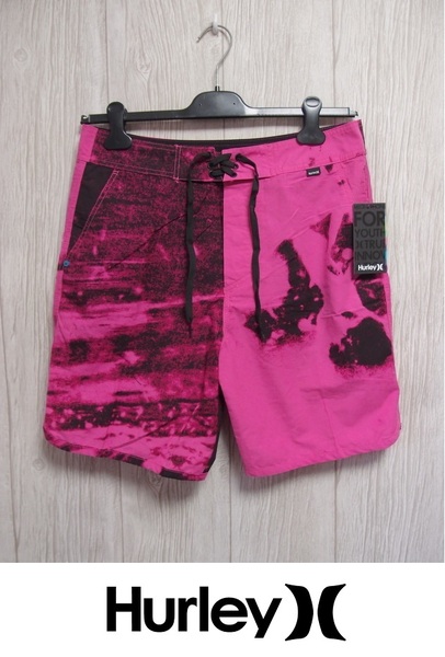 【送料無料】新品 Hurley ハーレー ACID WASHER BOARDWALK 30 ウォークショーツ サーフパンツ ボードショーツ ◆