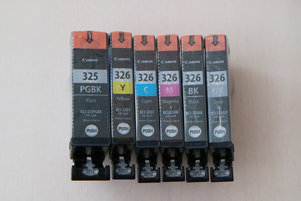 < キヤノン 純正 > Canon BCI-326+325/6MP < 6色パック インクカートリッジ BCI-326 BCI-325 >