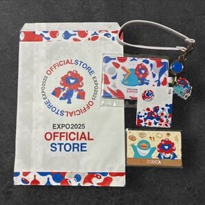 EXPO2025大阪・関西万博 会場限定ミャクミャク×イコちゃん 記念ICOCA+パスケース ミニ紙袋付き 数量限定