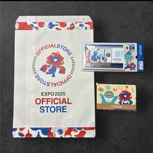 【大阪万博・関西万博限定】ミャクミャク×イコちゃん 記念 ICOCA カードケースセット(ミニ紙袋付き)