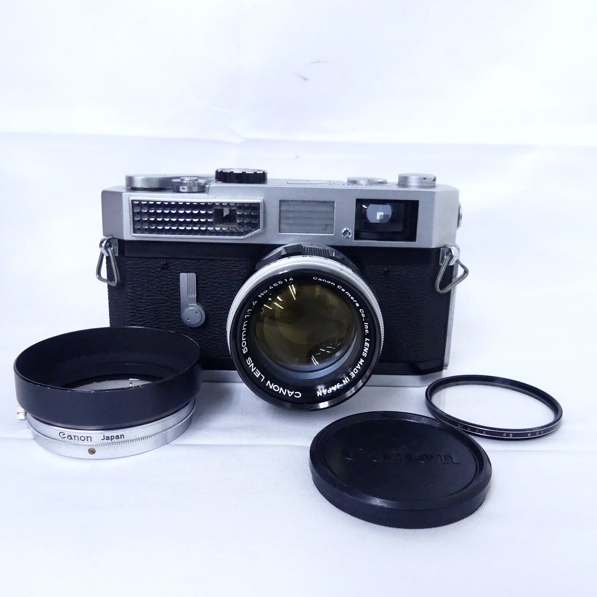 昭和レトロ 美品! CANON 7 CANON LENS 50mm 1:1.4