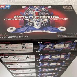 7台セット ミニ四駆 マッハフレーム vr.2 韓国エディション