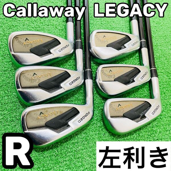 8483 Callaway LEGACY キャロウェイ レガシー レフティ 左利き アイアン6本セット フレックスR 5.6.7.8.9.P 送料無料 匿名配送