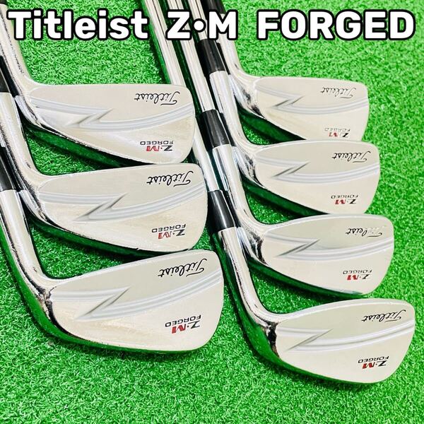 8506 Titleist ZM FORGED タイトリスト メンズ 右利き アイアン7本セット DG Dynamic Gold ダイナミックゴールド 送料無料 匿名配送