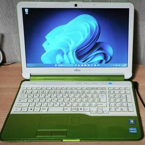 富士通 LIFEBOOK AH54/H Windows11 新品SSD240GB Mem8GB 全部付いてすぐ使えます