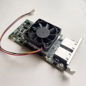 【FAN付】 10ギガビット イーサーネット LANカード 10GbE NIC intel X540-T2 互換