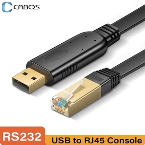 USB コンソール ケーブル USB to RJ45 1.8m PL2303 / 新品 便利 ネットワーク ルーター スイッチ 設定