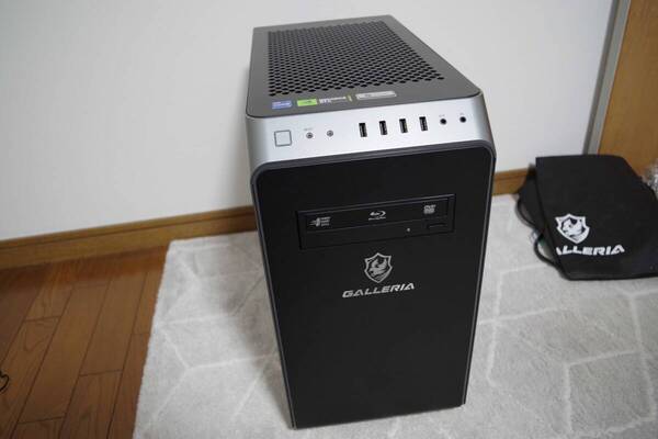 【美品】GALLERIA RM7C-R46 ガレリア デスクトップPC ドスパラ SSD1TB メモリ32GB intel corei7 -14700 RTX4060 BDドライブ wifi
