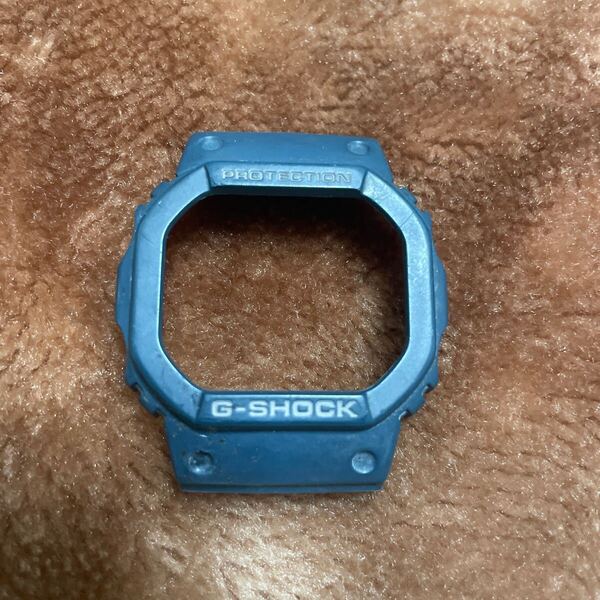 送料無料 純正 G-SHOCK 5600系 ベゼル ネイビー 即決 カシオ ( DW-5600 GW-B5600 GWX-5600 等) パーツ Gショック CASIO