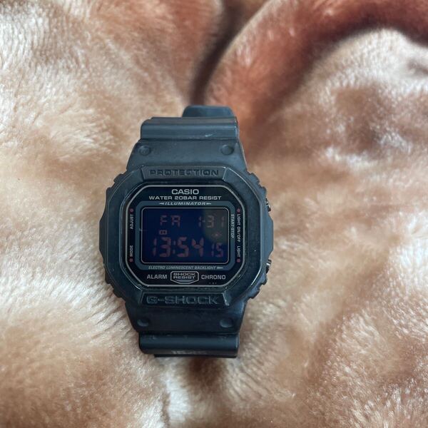 送料無料 DW-5600MS-1JF レッドアイ 反転液晶 カシオ Gショック スピード系