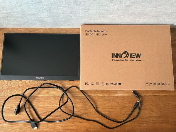 ☆送料無料 /美品 モバイルモニター 15.6インチ InnoView 電源アダプターは付属無し