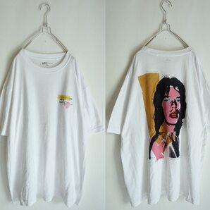 ミックジャガー アンディ・ウォーホル ユニクロ コラボTシャツ XL☆オーバーサイズ